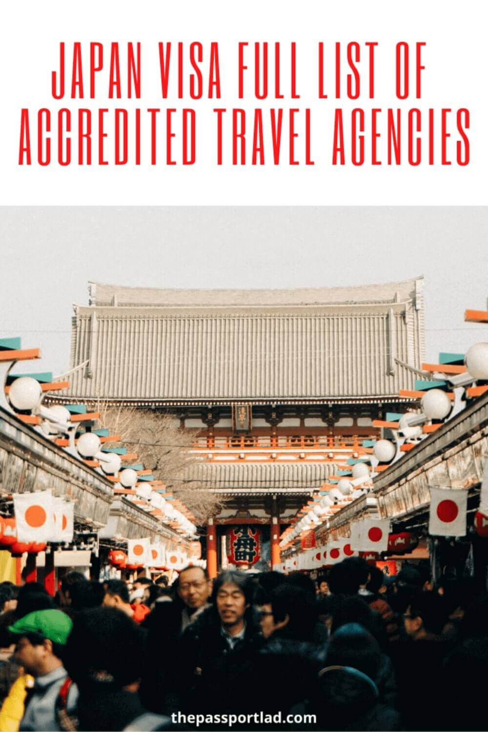 [2022] JAPAN VISA Full List of Accredited Travel Agencies by the
