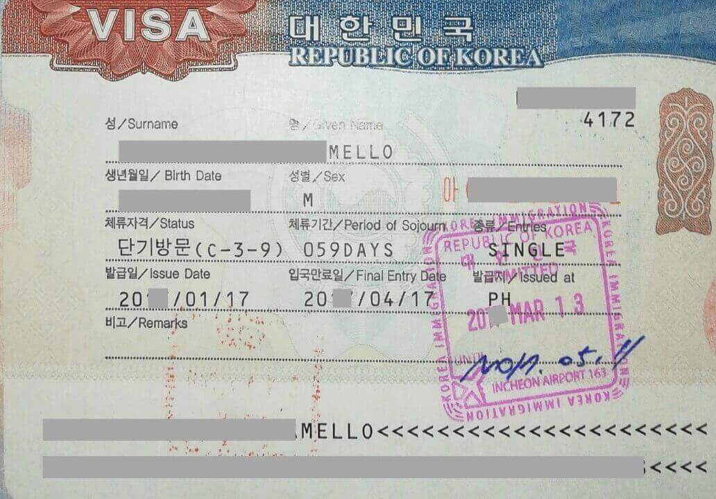 [2022] KOREAN VISA REQUIREMENTS LIST for Filipinos The Passport Lad